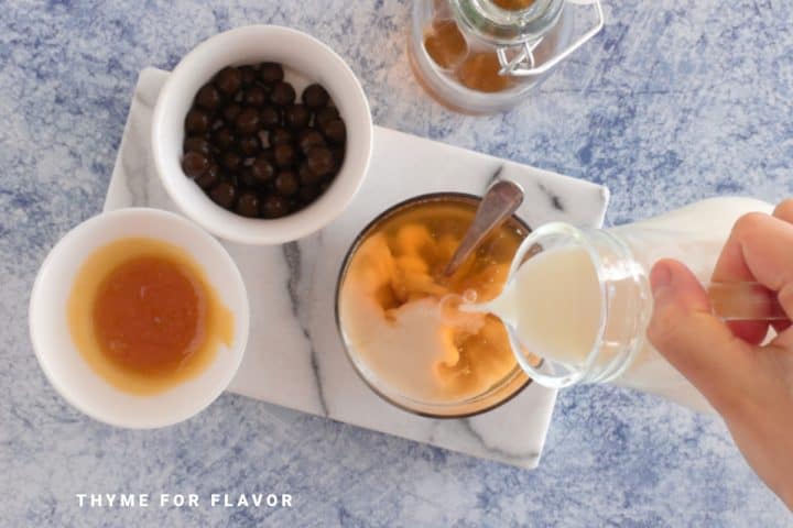 Caramel Milk Tea | Thyme For Flavor